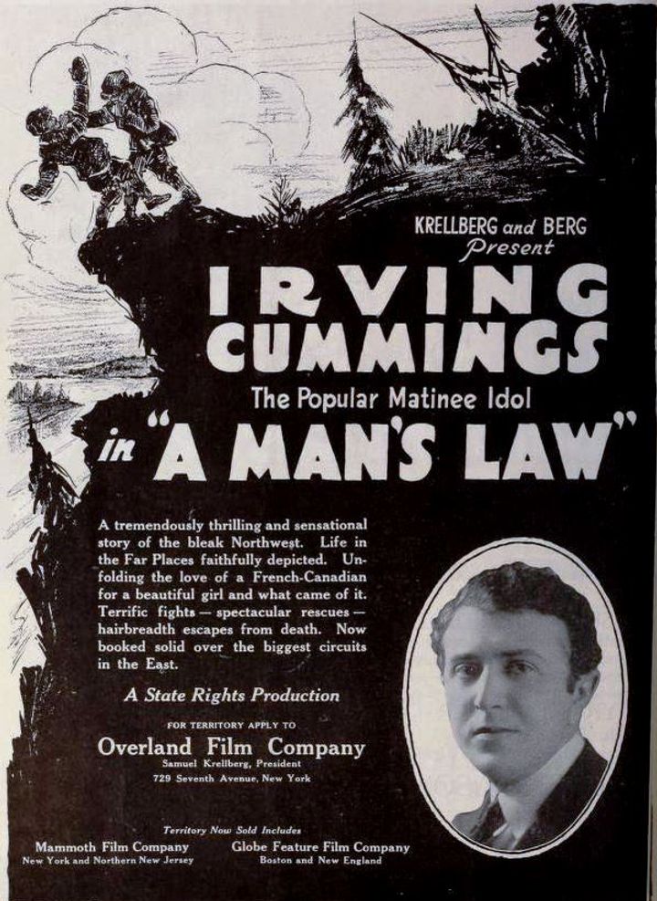 A Man's Law (1917) Poster