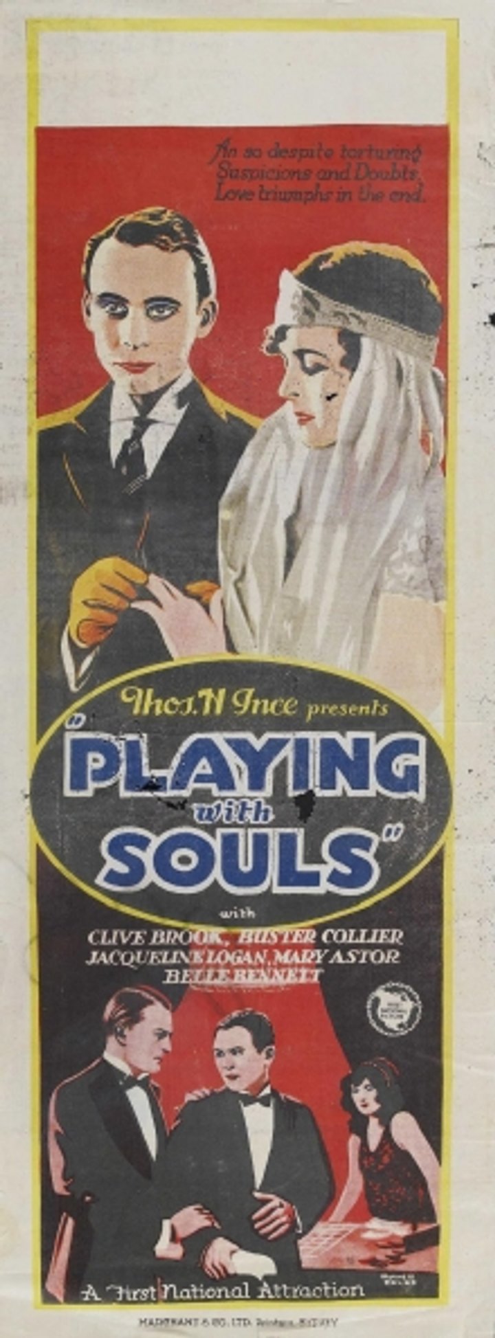 Playing With Souls (1925) Poster