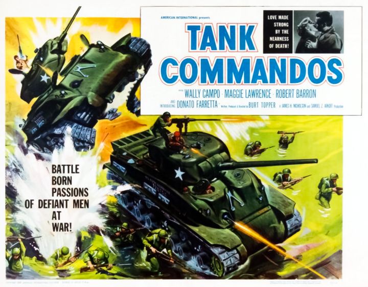 Tank Commandos (1959) Poster