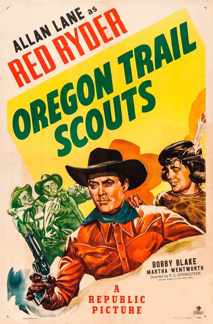 Oregon Trail Scouts (1947) Poster