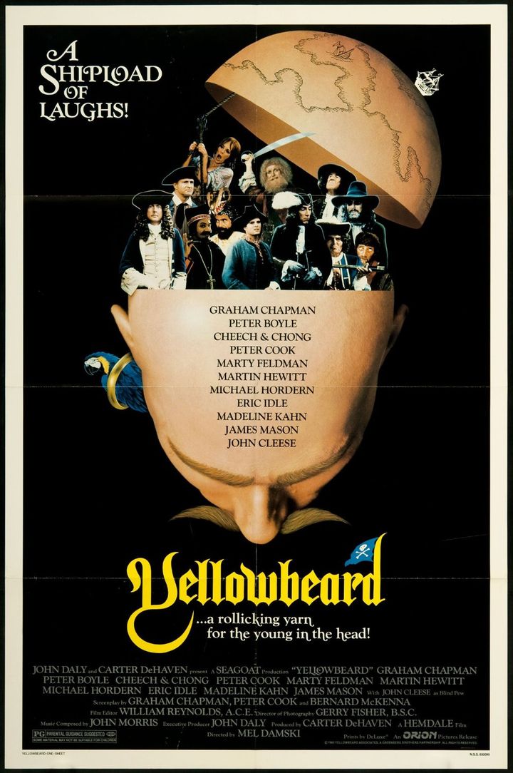 Yellowbeard (1983) Poster