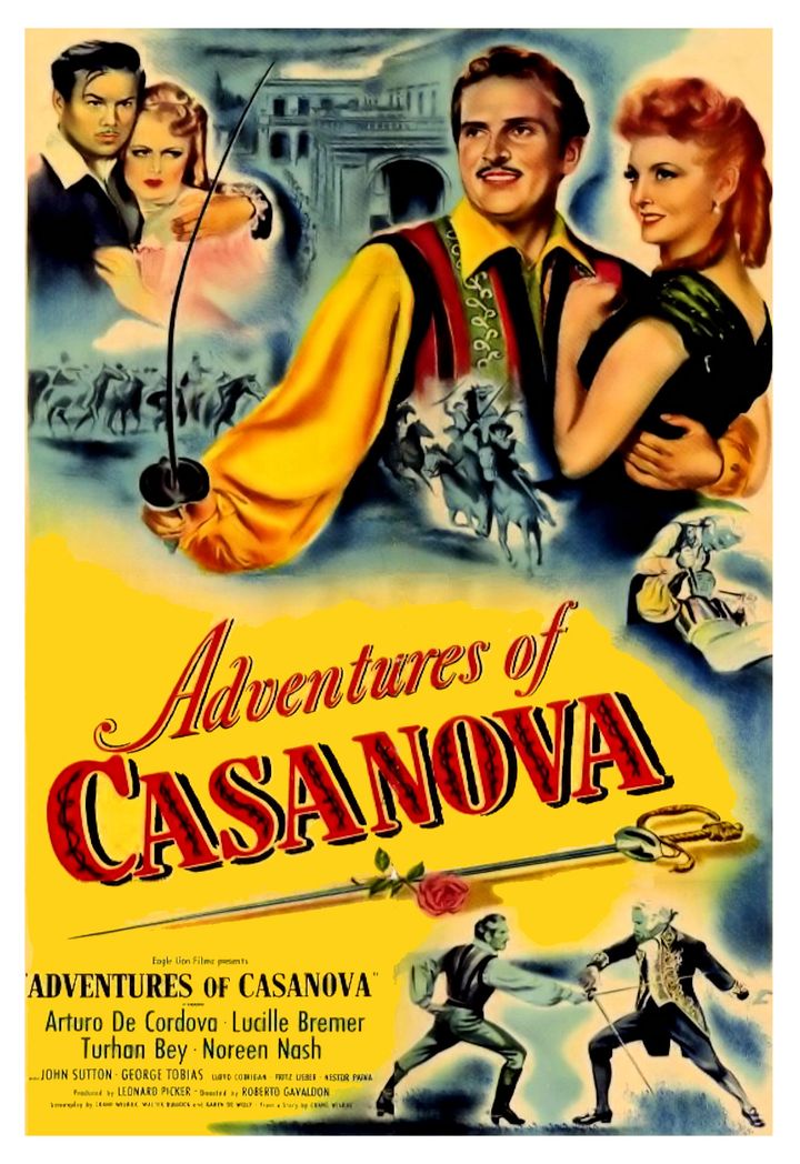 Adventures Of Casanova (1948) Poster