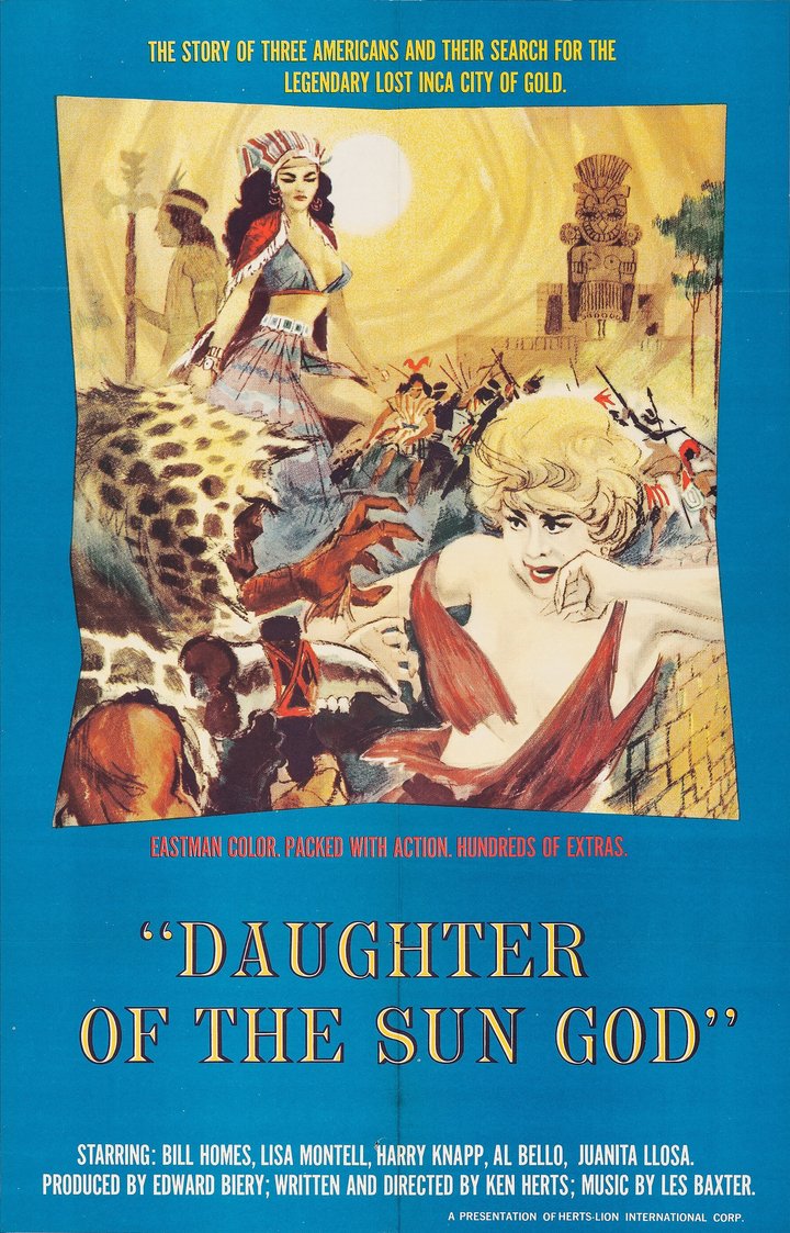 Daughter Of The Sun God (1962) Poster