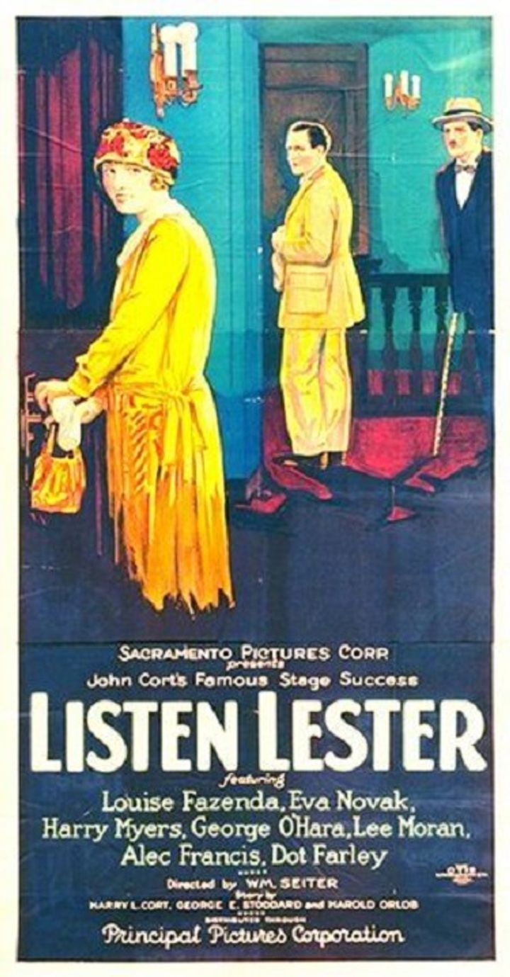 Listen Lester (1924) Poster