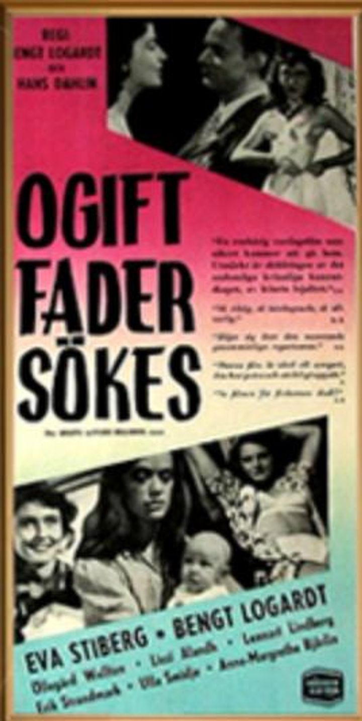 Ogift Fader Sökes (1953) Poster