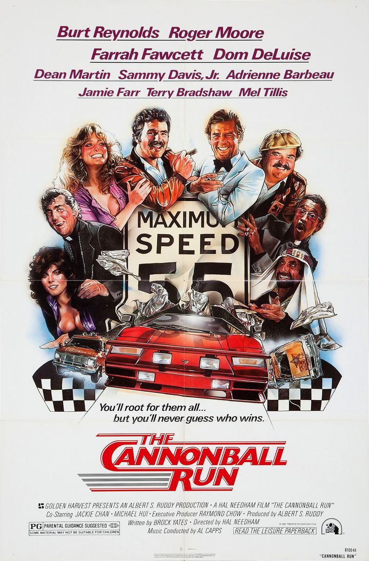 The Cannonball Run (1981) Poster