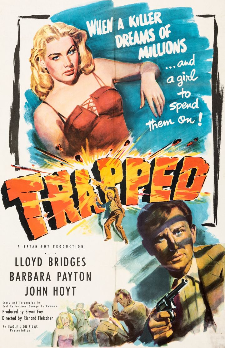 Trapped (1949) Poster