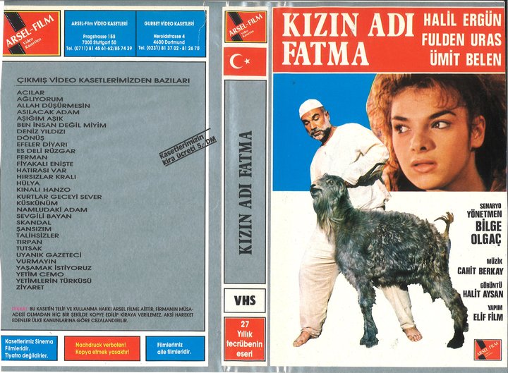 Kizin Adi Fatma (1988) Poster