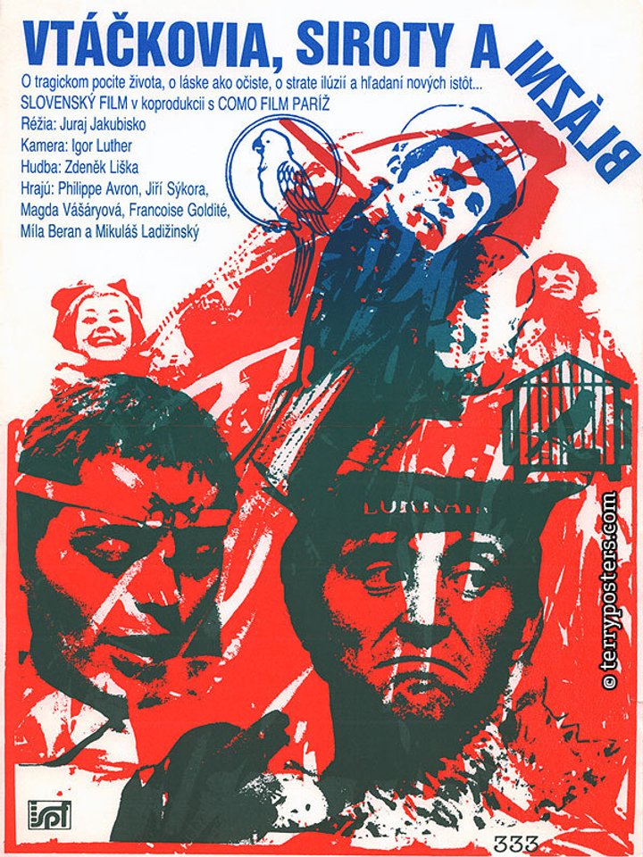 Vtáckovia, Siroty A Blázni (1969) Poster