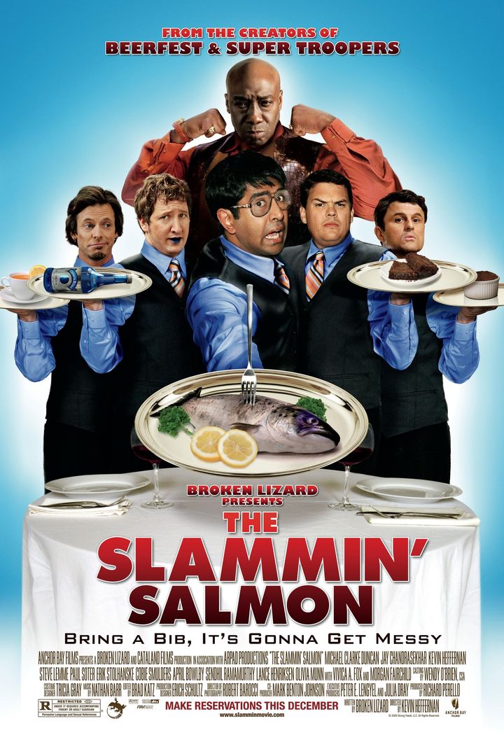 The Slammin' Salmon (2009) Poster