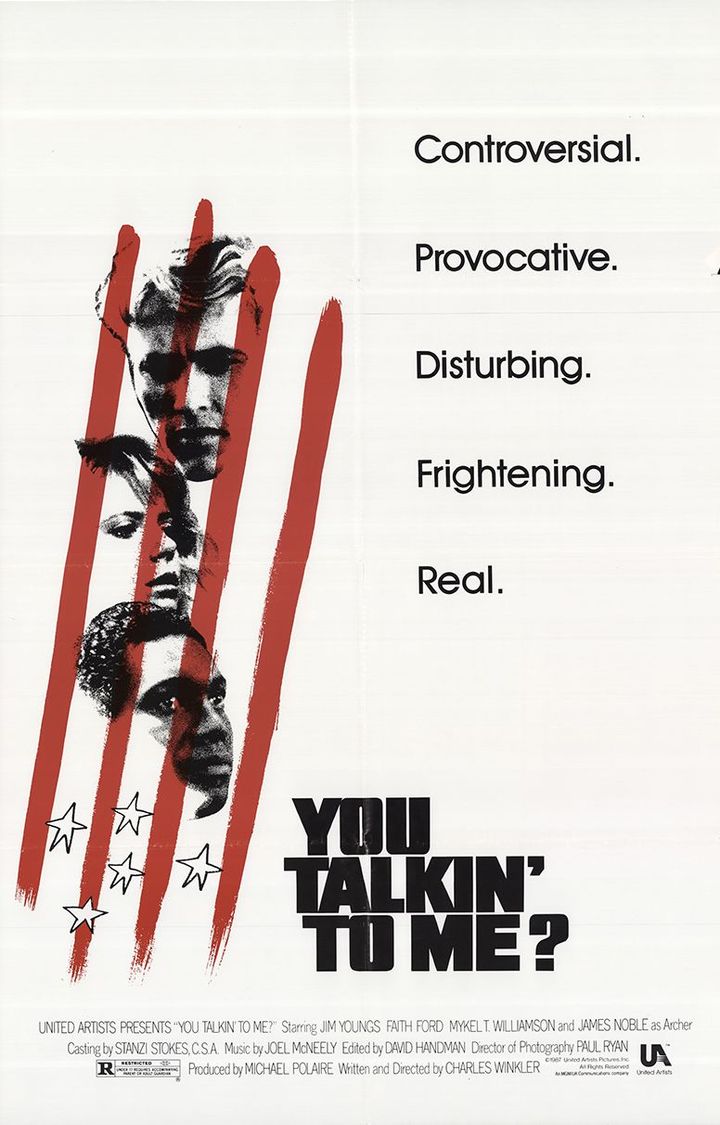 You Talkin' To Me? (1987) Poster