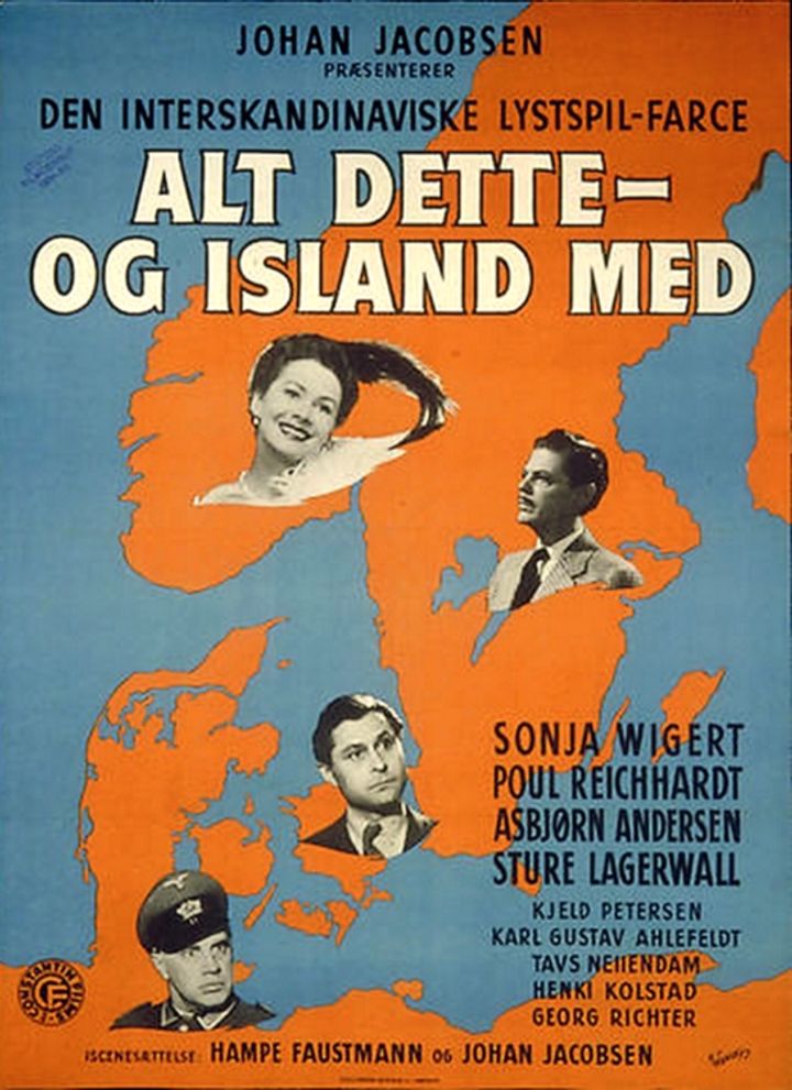 Kvinnan Bakom Allt (1951) Poster