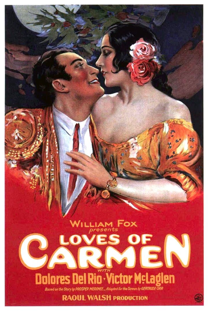 The Loves Of Carmen (1927) Poster