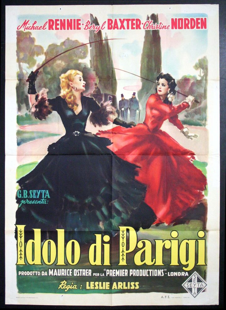 Idol Of Paris (1948) Poster