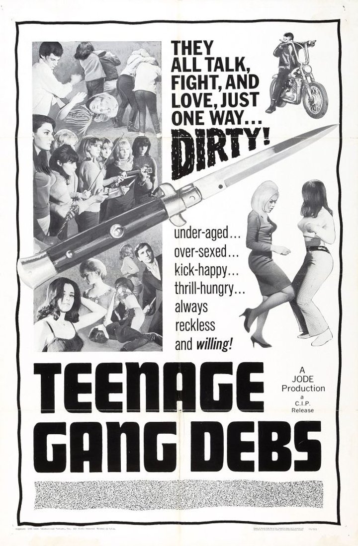 Teenage Gang Debs (1966) Poster