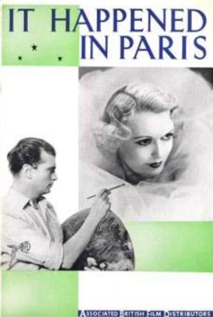 It Happened In Paris (1935) Poster