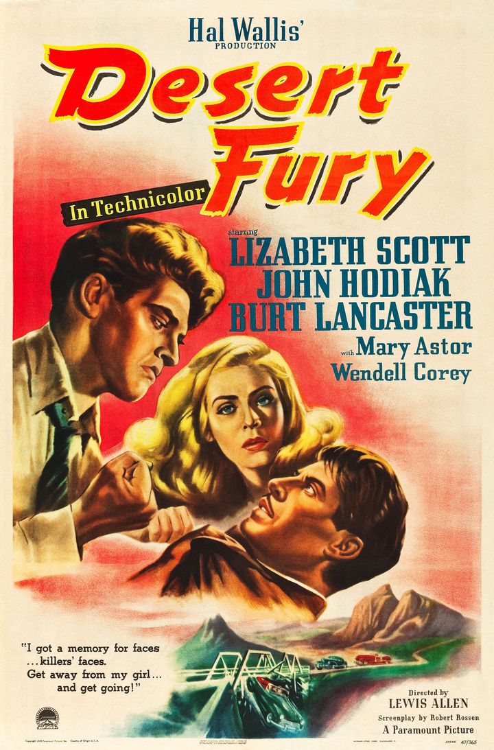 Desert Fury (1947) Poster