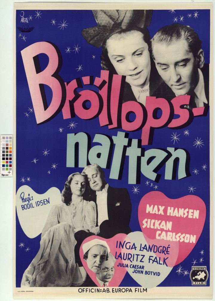 Bröllopsnatten (1947) Poster