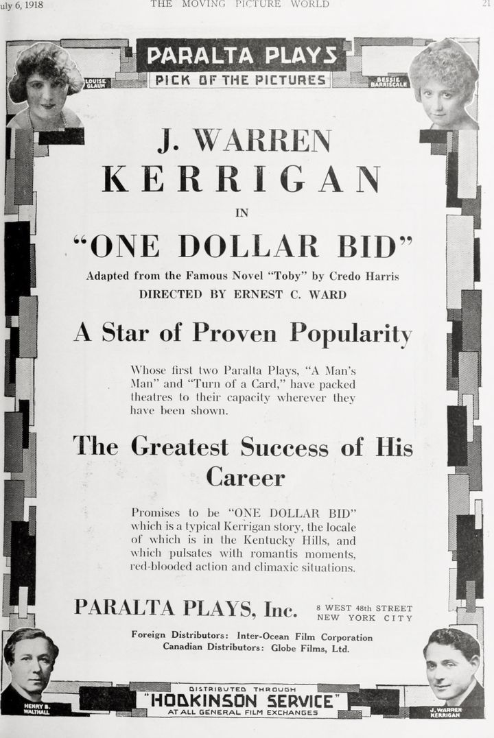 One Dollar Bid (1918) Poster