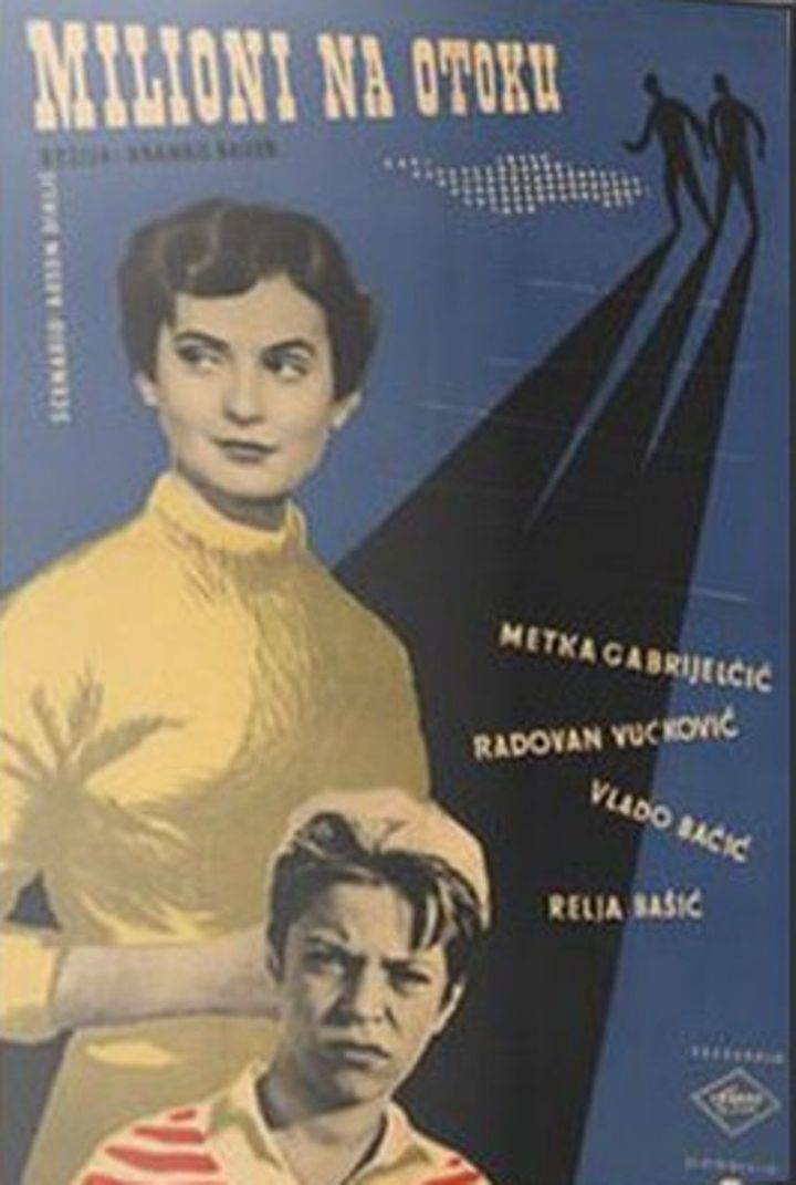 Milioni Na Otoku (1955) Poster