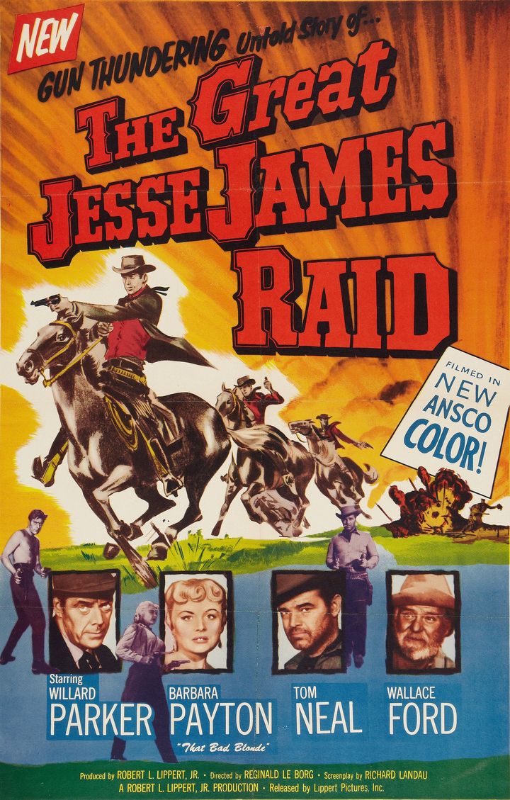 The Great Jesse James Raid (1953) Poster