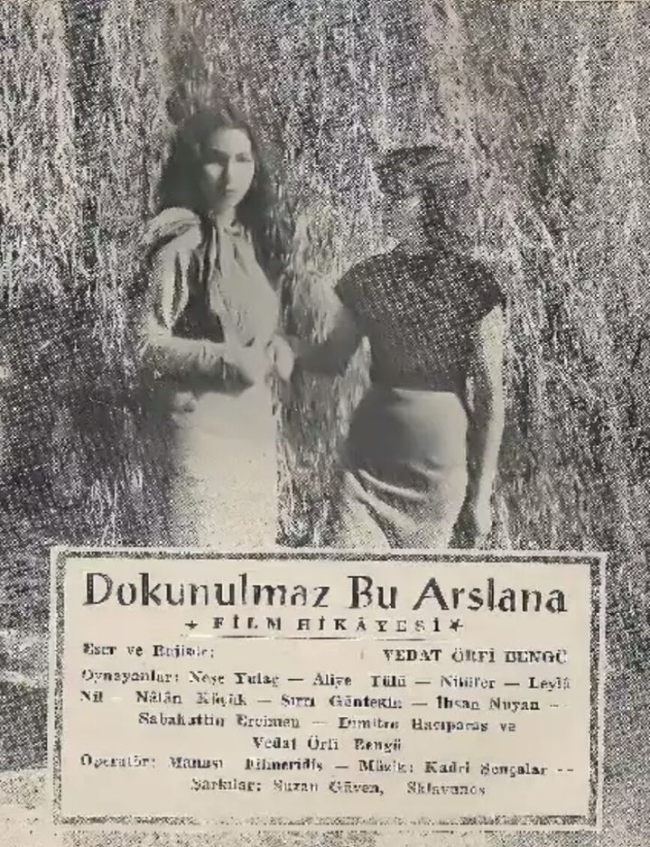 Dokunulmaz Bu Aslana (1952) Poster