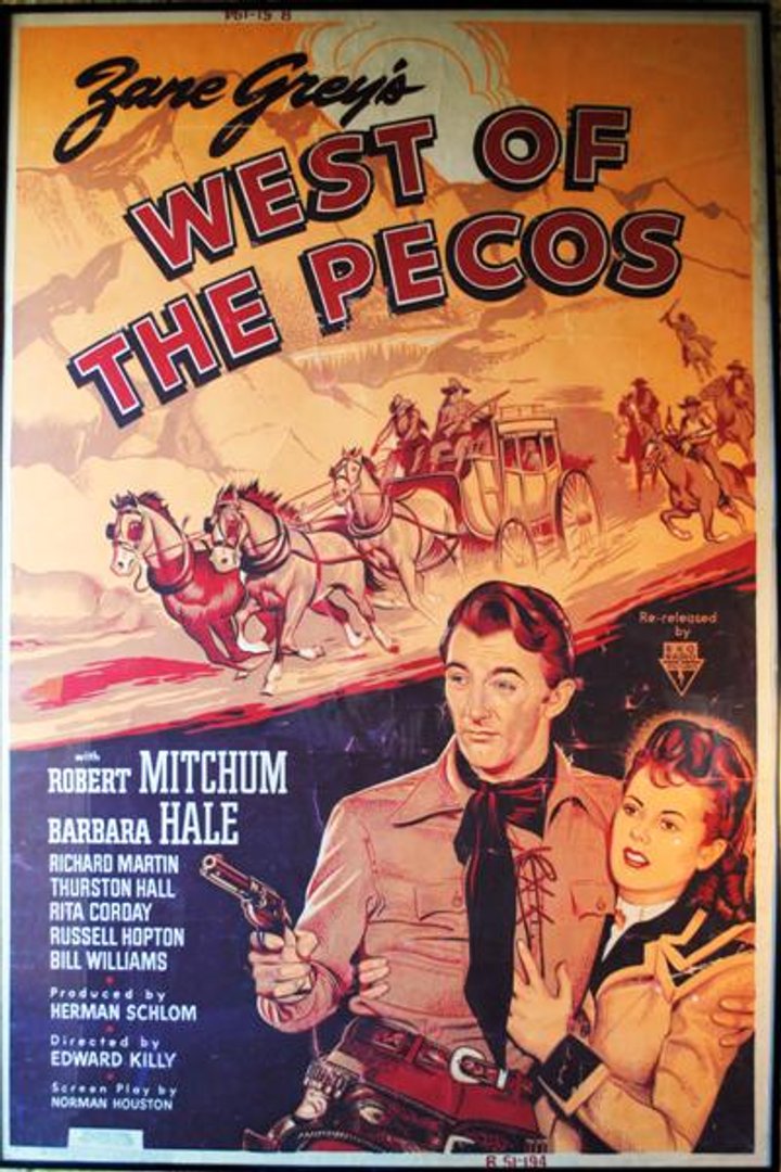 West Of The Pecos (1945) Poster