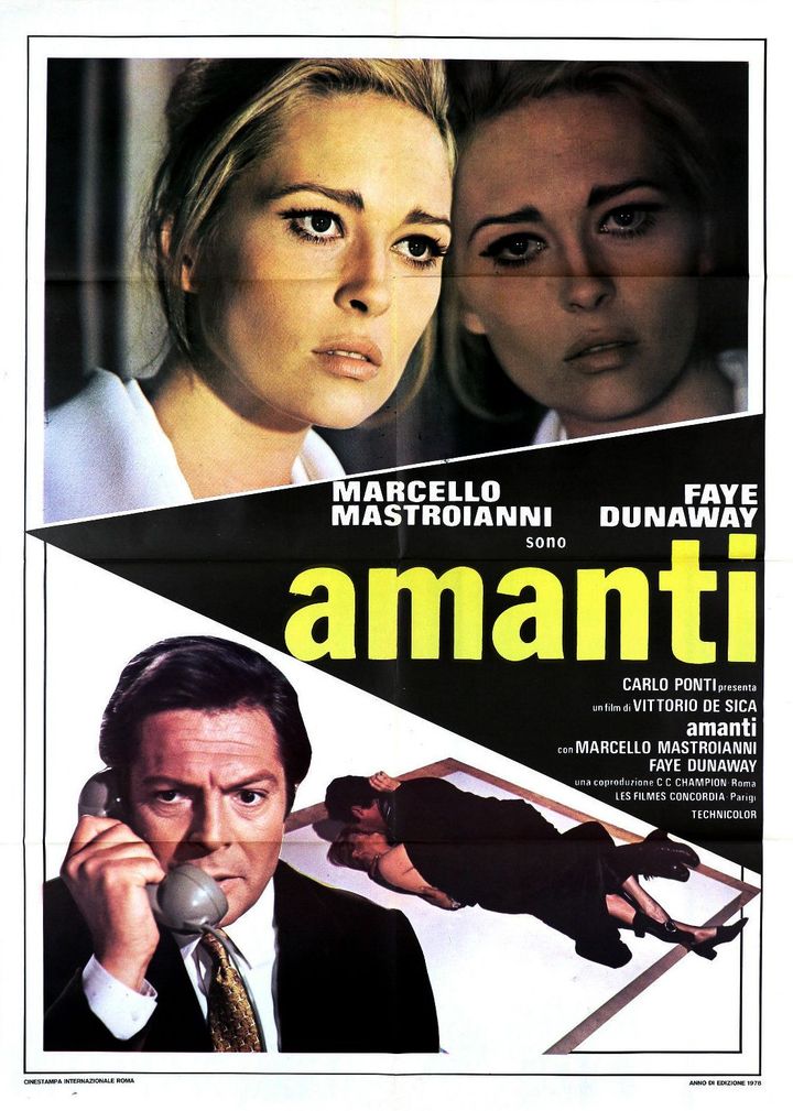 Amanti (1968) Poster