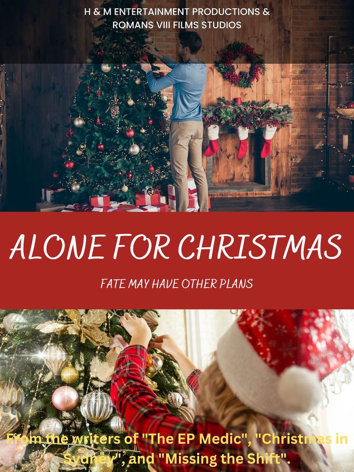 Alone For Christmas Poster