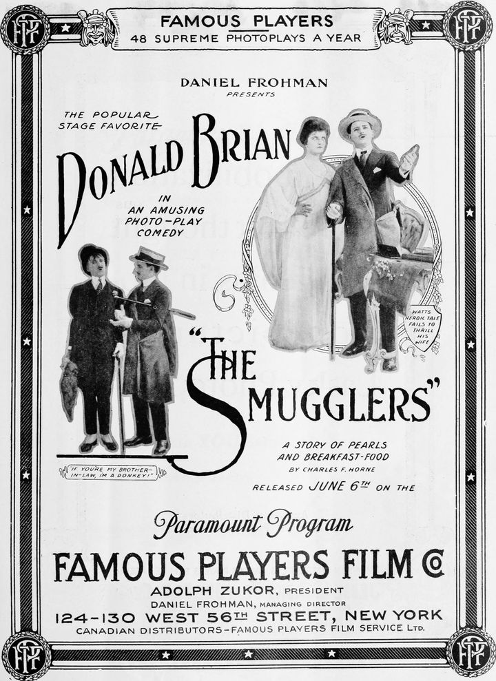 The Smugglers (1916) Poster