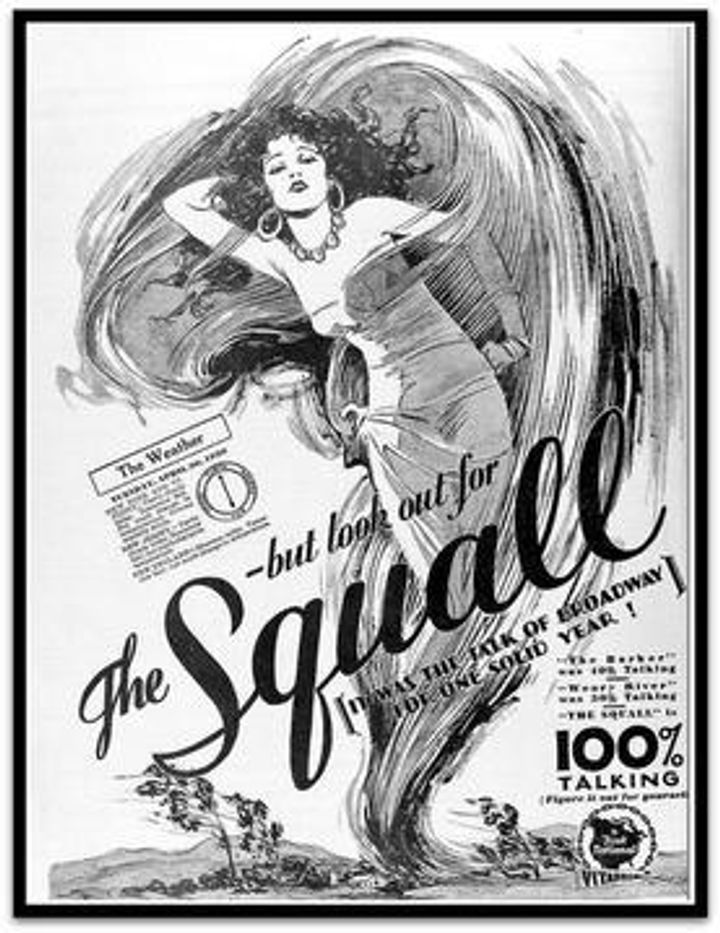 The Squall (1929) Poster