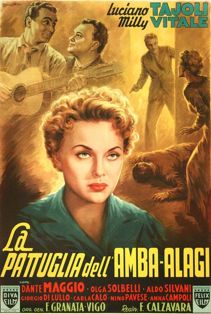 La Pattuglia Dell'amba Alagi (1953) Poster