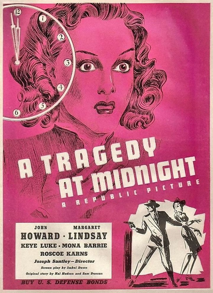 A Tragedy At Midnight (1942) Poster