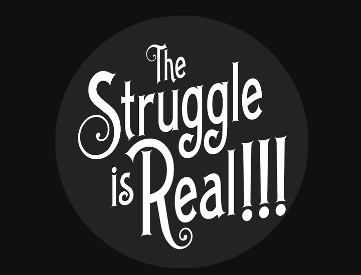 The Struggle Is Real (2014) Poster