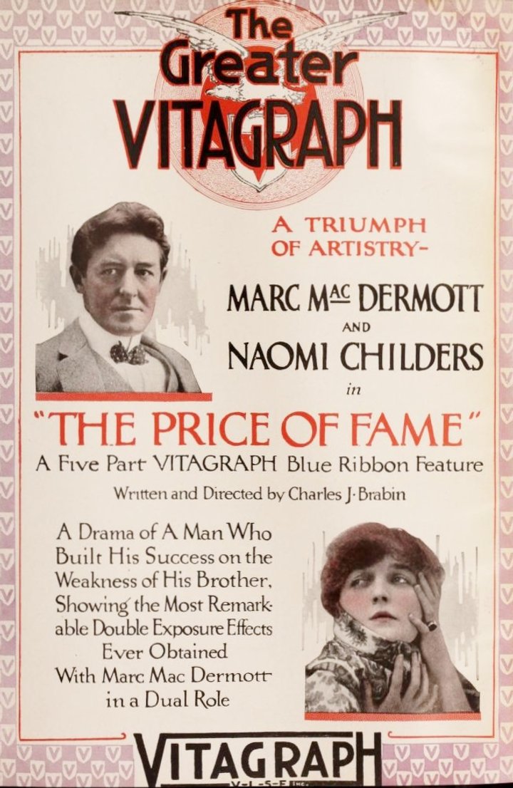 The Price Of Fame (1916) Poster