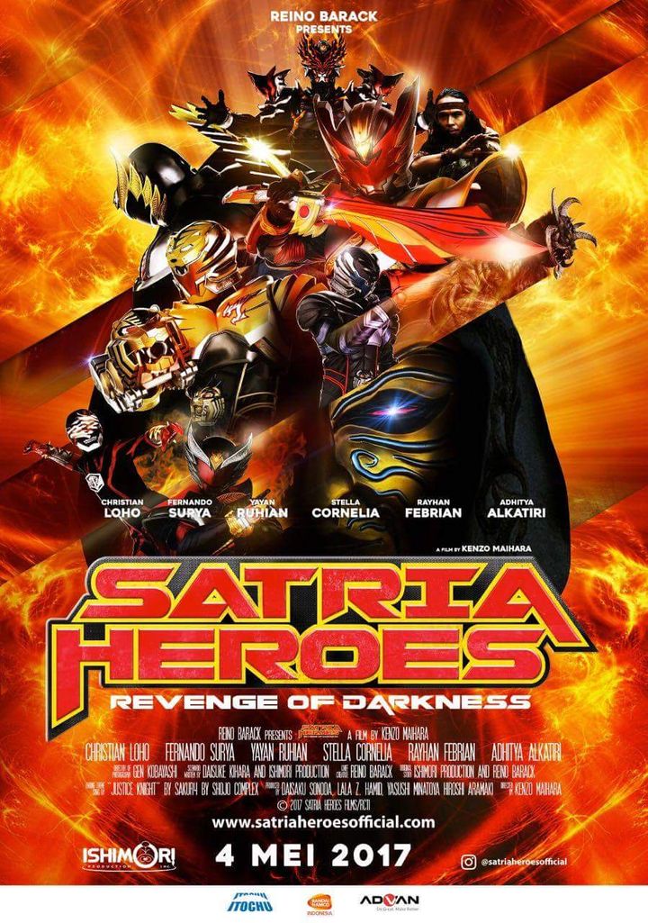 Satria Heroes: Revenge Of The Darkness (2017) Poster