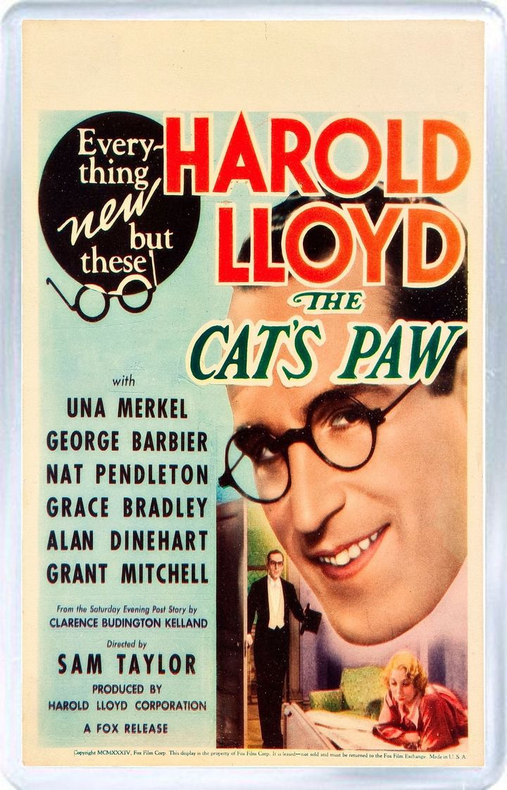 The Cat's-paw (1934) Poster