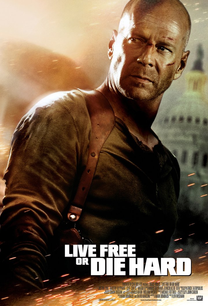 Live Free Or Die Hard (2007) Poster