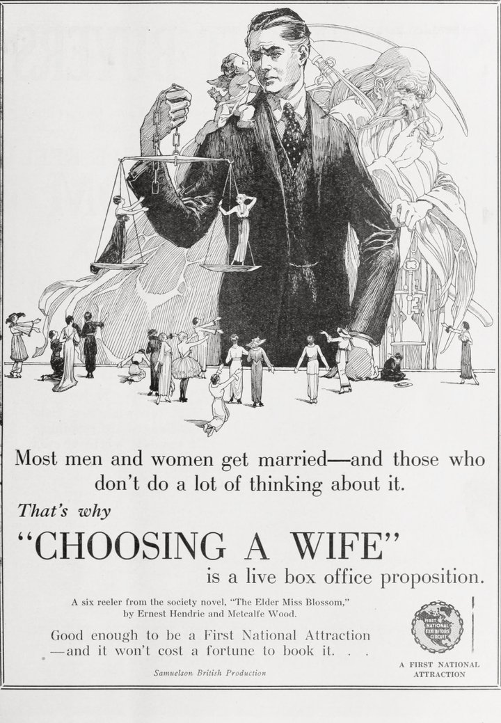 The Elder Miss Blossom (1919) Poster