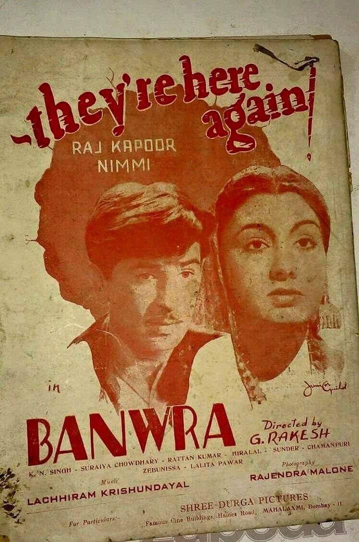 Banwra (1950) Poster