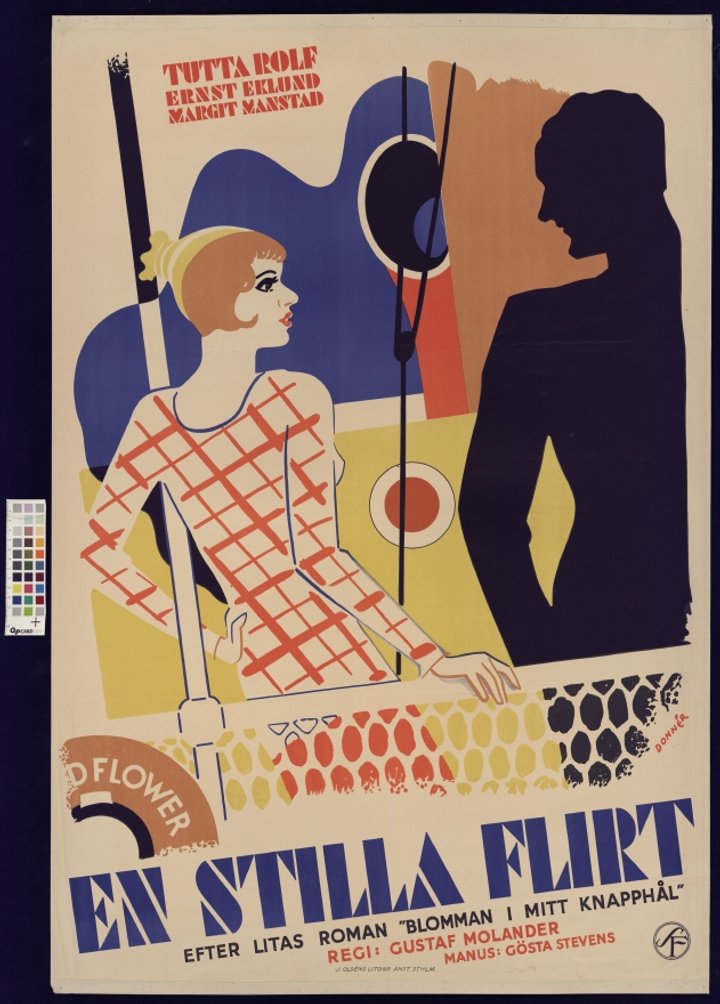 En Stille Flirt (1933) Poster