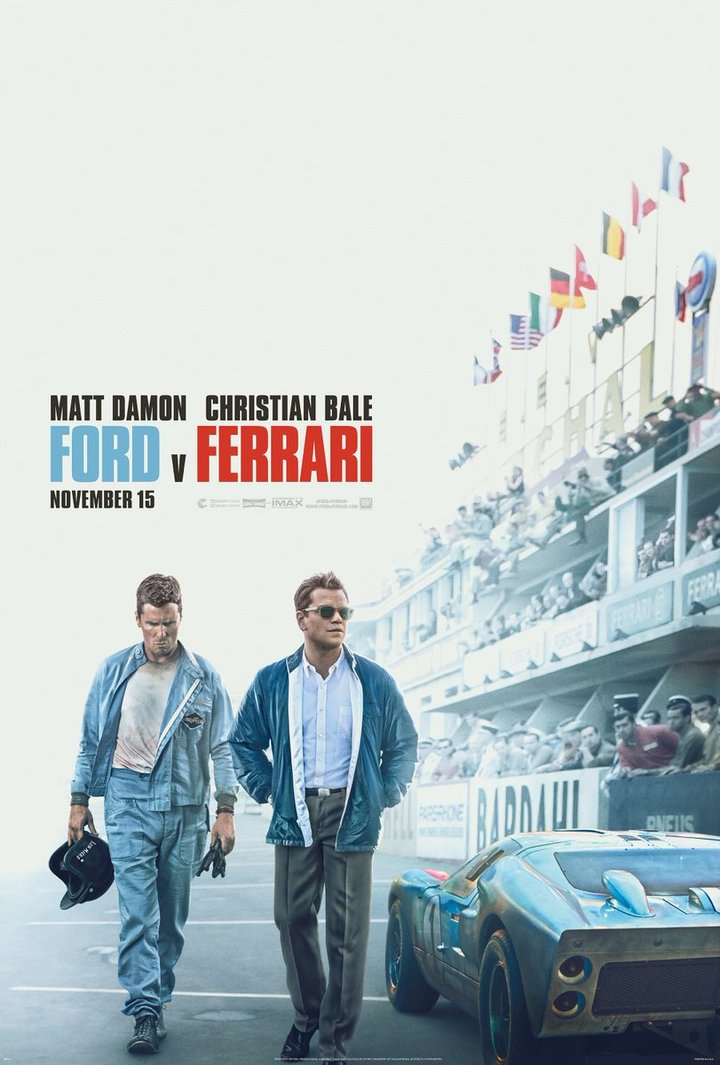 Ford V Ferrari (2019) Poster