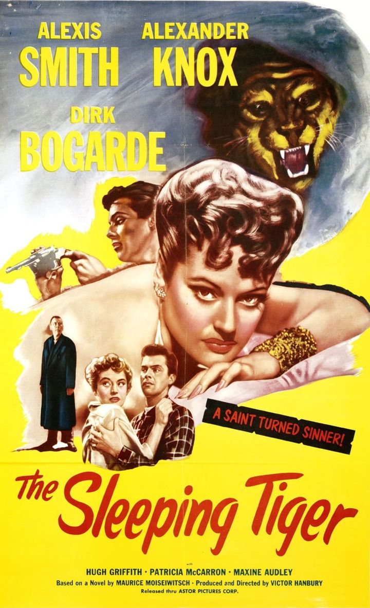 The Sleeping Tiger (1954) Poster