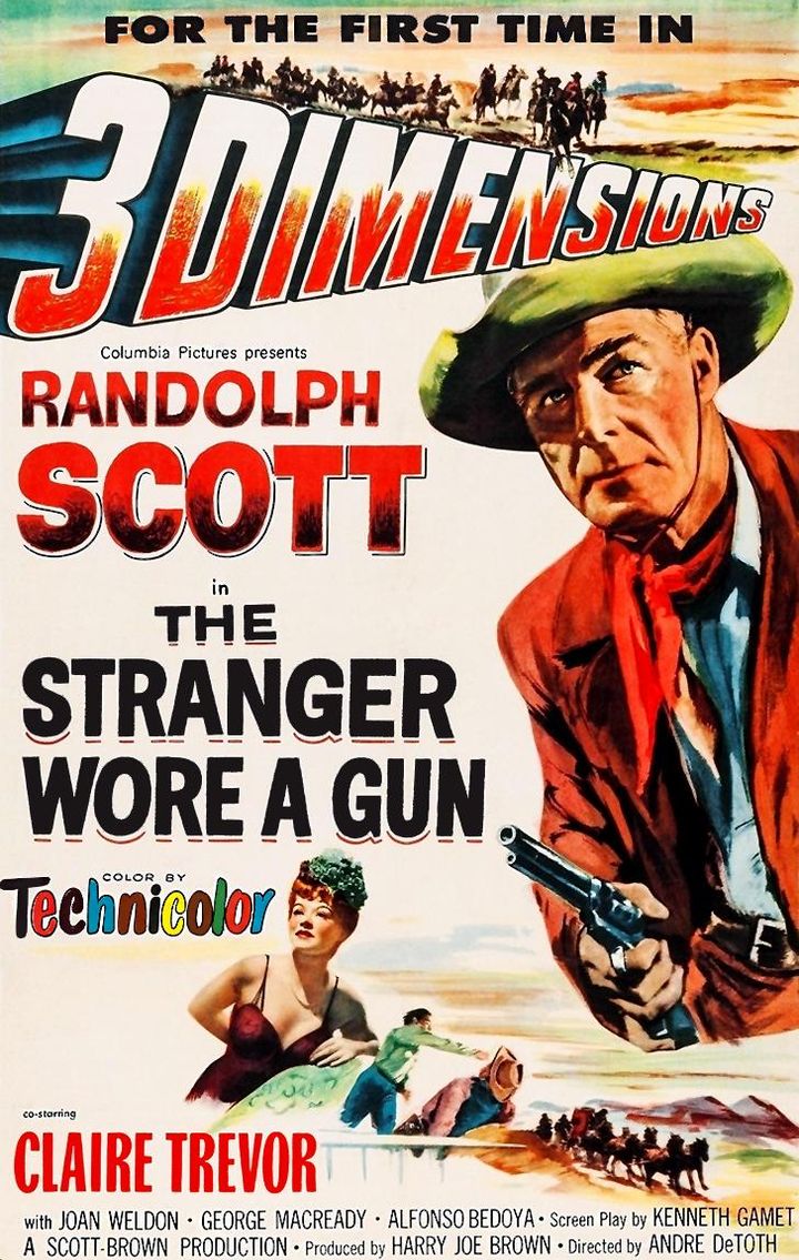 The Stranger Wore A Gun (1953) Poster