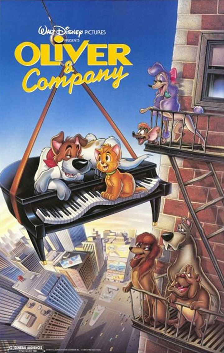 Oliver & Company (1988) Poster