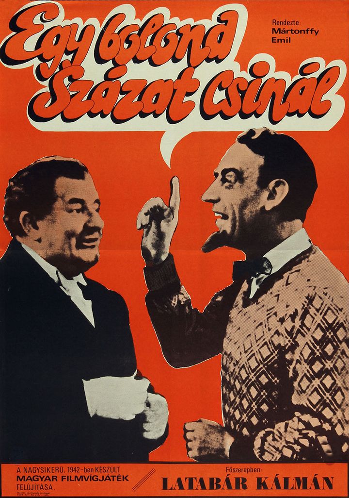 Egy Bolond Százat Csinál (1942) Poster