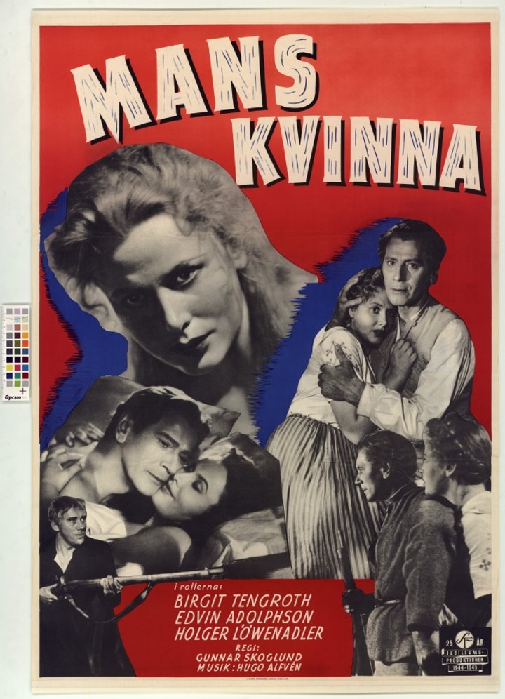 Mans Kvinna (1945) Poster