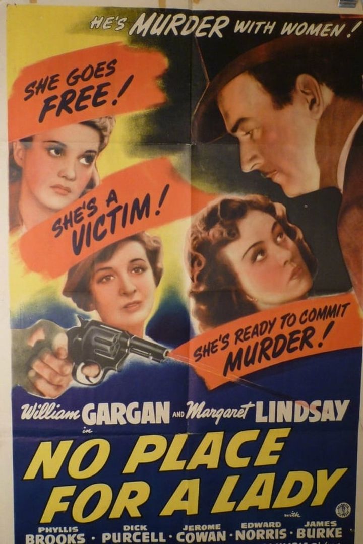 No Place For A Lady (1943) Poster