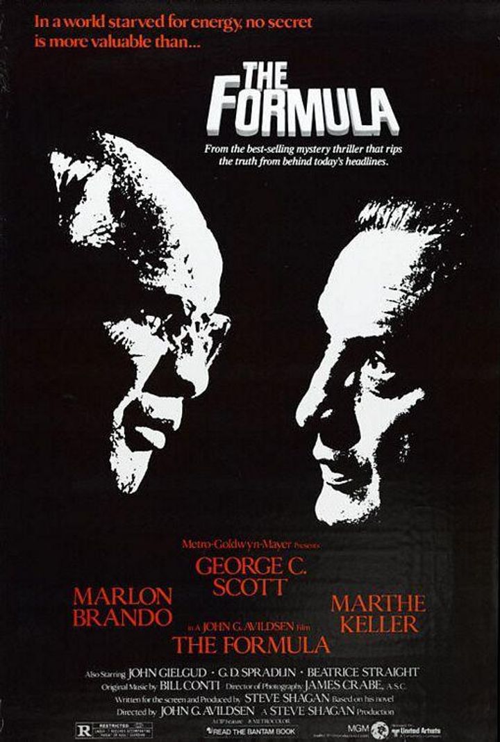 The Formula (1980) Poster