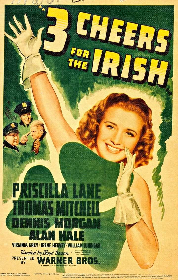 3 Cheers For The Irish (1940) Poster